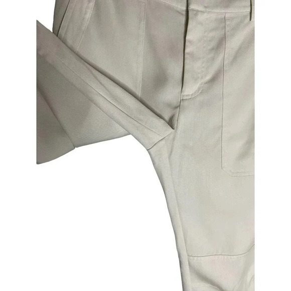 Vince Ivory Twill Cargo Pants -sz 4 - Picture 11 of 13